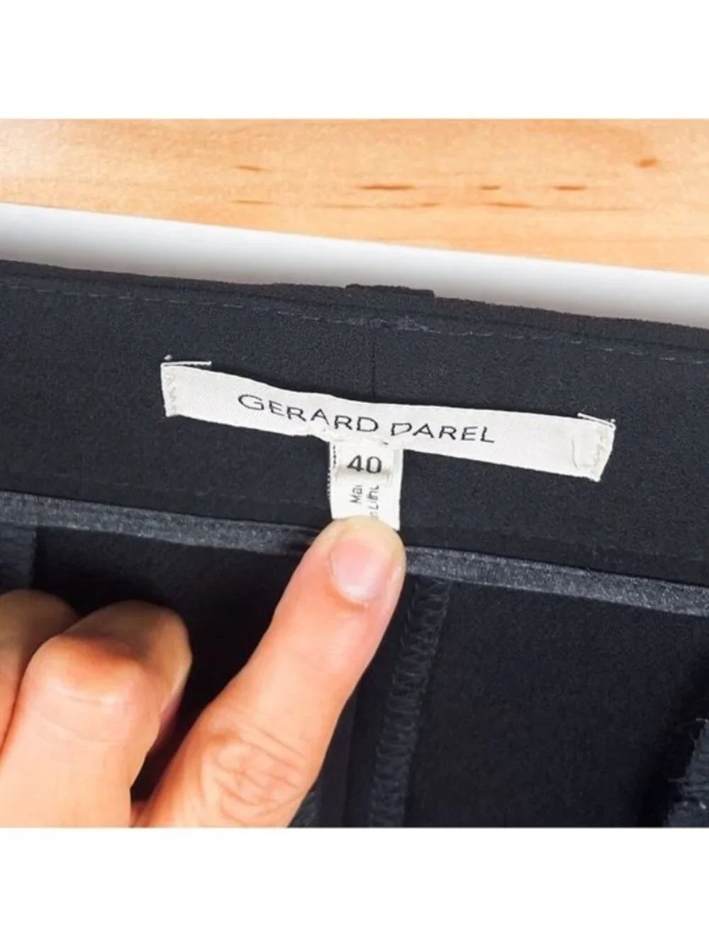 Gerard Darel Black Tapered Pants 8